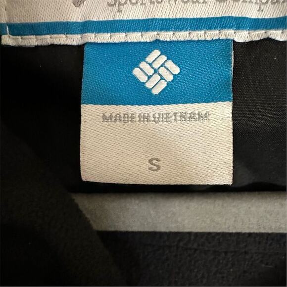 Columbia Women's Waterproof Jacket Black fleece lining Size S Mid-Length Casual - Picture 5 of 12